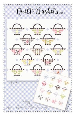Quilt Baskets - paper pattern