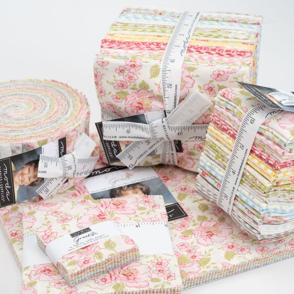 Grace orders Fat Quarter Bundle by Brenda Riddle of Acorn Quilts for Moda Fabrics