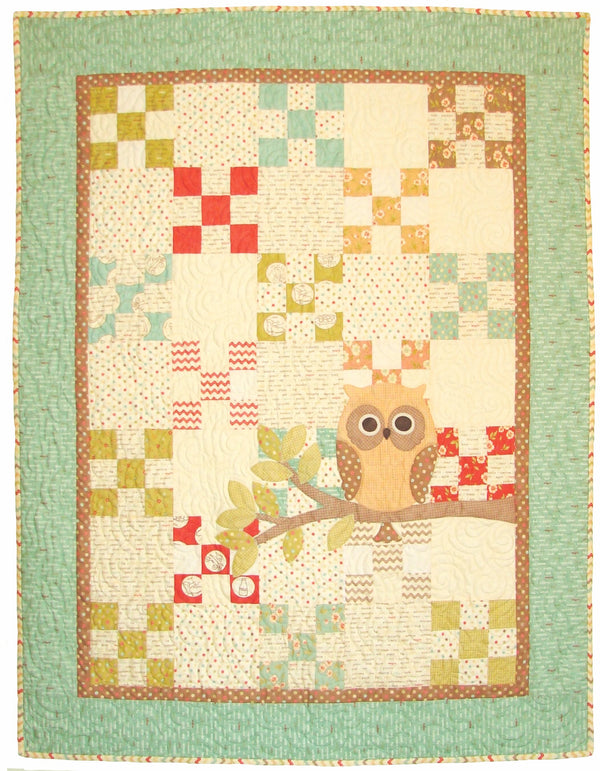 Remember 'Whooo' Loves You  -  Sample quilt