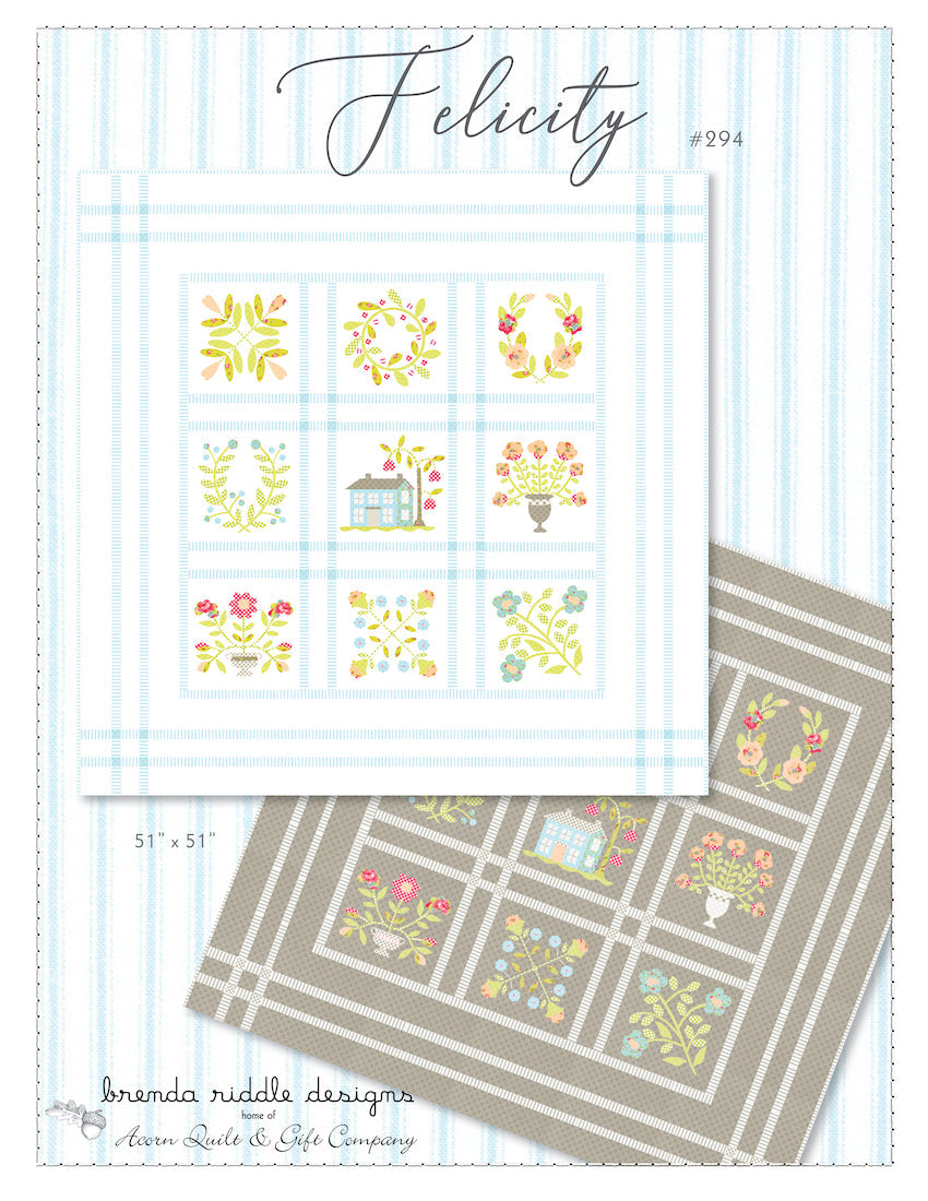 Susan Riddle Design Felicity - PDF pattern – brenda riddle designs