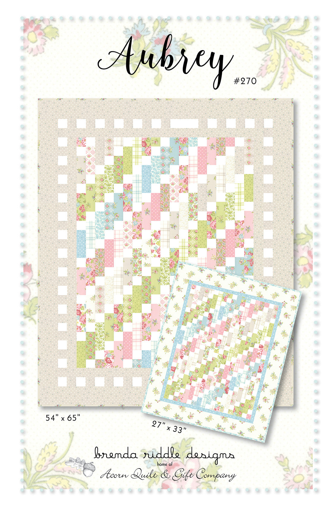 Aubrey - PDF pattern – brenda riddle designs