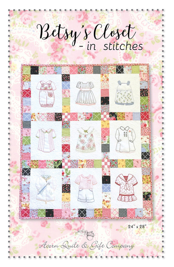 Betsy's Closet - In Stitches  -  paper pattern