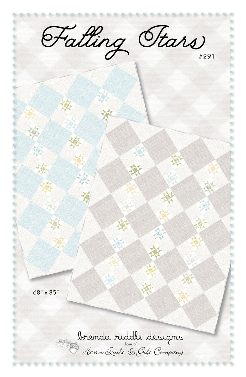 Falling Stars - paper pattern