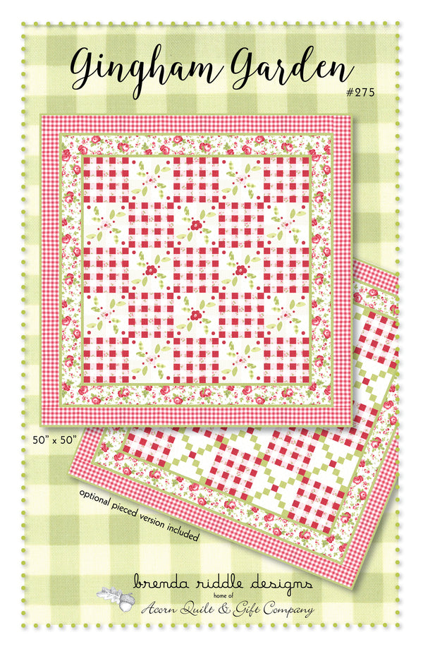 Gingham Garden  -  PDF pattern