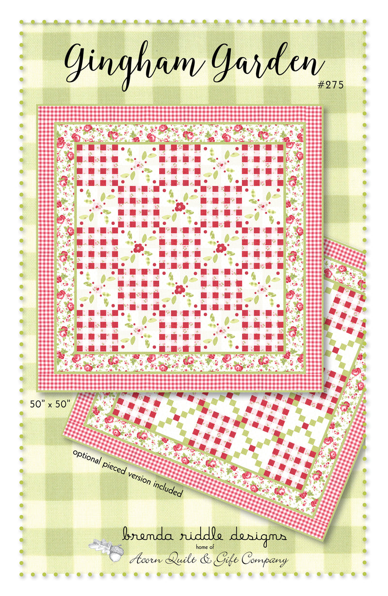 Gingham Garden  - paper pattern