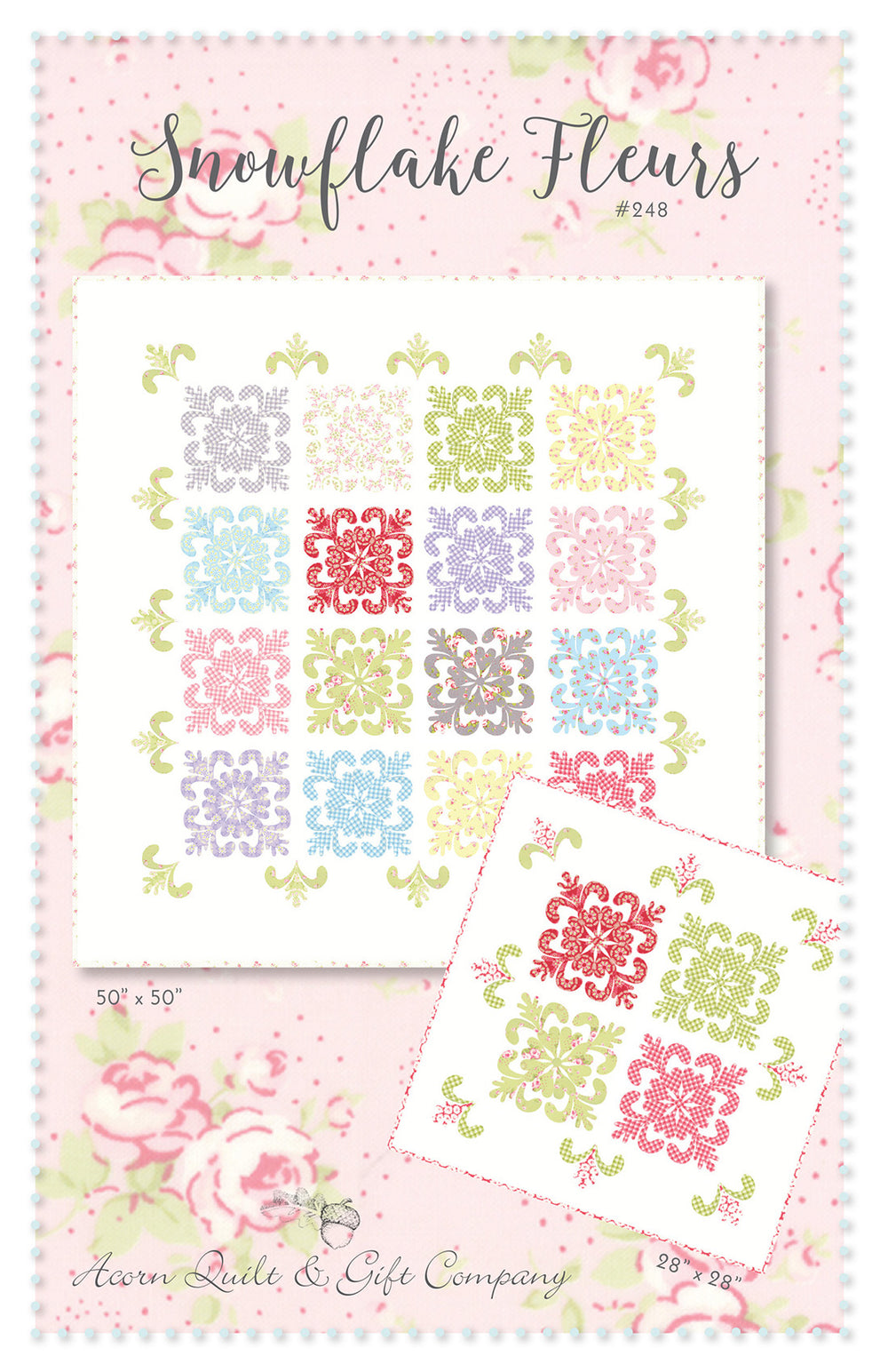 Brenda Riddle Designs Snowflake Fleurs - PDF pattern – brenda riddle designs
