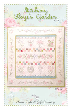 Stitching Floye's Garden - paper pattern